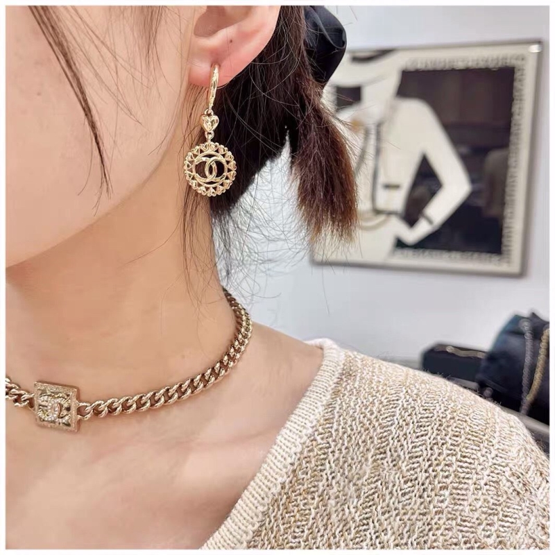 Ch**el earrings